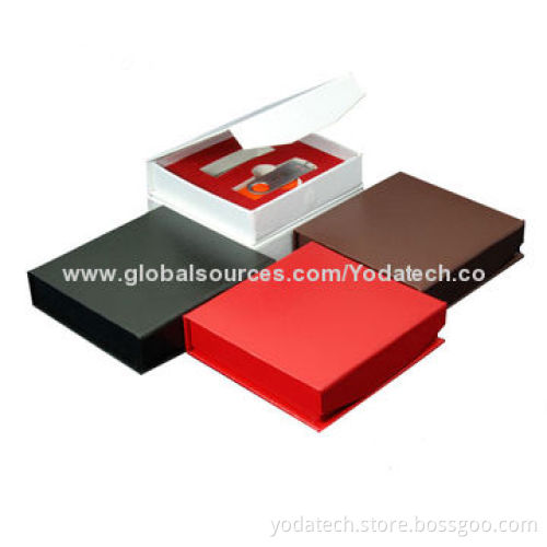 Black Flip Paper Box